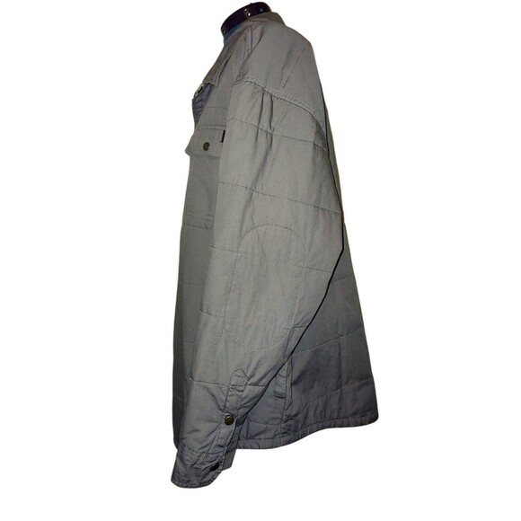 Dickies Chore Jacket Shacket Mens Size 3X Olive Green Quilted Lining Barn Coat - Picture 3 of 7